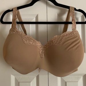 Le Mystere Lace Tiara Bra 38H in Natural